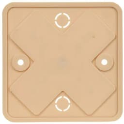 Коробка распаячная ОП 75х75х28 IP20 КМ41216-04 (6 клем. 6кв.мм) сосна IEK UKO10-075-075-028-K34