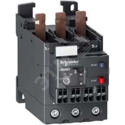 Реле перегрузки тепловое 62-80А класс 10 с блоком EVERLINK + пружиный зажим