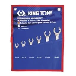 Набор разрезных ключей, 8-22 мм, чехол из теторона, 6 предметов