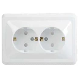 Розетка силовая IEK Вега ERV24-K01-16-DM