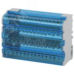 Шины на DIN-рейку в корпусе (кросс-модуль) ШНК 4х15 3L+PEN