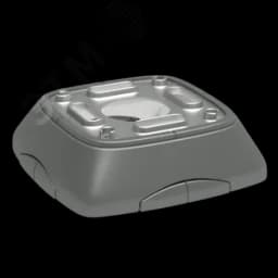 Основание для колонн запасное серебристый металлик