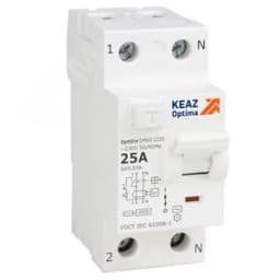 Выключатель дифференциального тока (УЗО) без защиты от сверхтоков 2П 40А 30мА A 4,5кА OptiDin DM63-2240-A-4,5-УХЛ4