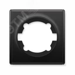 Рамка одинарная, цвет чёрный (серия Florence) 2172828 ССТ
