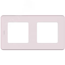 Рамка 2 поста INSPIRIA розовая 673944 LEGRAND