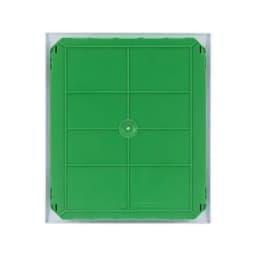 Бокс встраиваемый СП City9 Box 2 ряда 24мод. с прозр. дверцей SE EZ9E212S2FRU