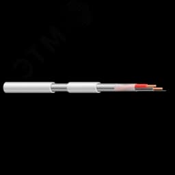 Кабель КПСЭнг(А)-FRLSLTx 1х2х0.2 для ОПС и СОУЭ оболочка с низкой токсичностью продуктов горения экранированный огнестойкий 1 пара 0.2мм.кв Технокабель