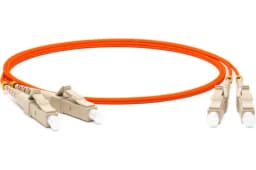 Патч-корд волоконно-оптический (шнур) Hyperline FC-D2-50-LC/PR-LC/PR-H-3M-LSZH-OR