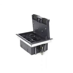 Люк на 4 поста (45х45) металл/пластик с пластиковой коробкой IP40 SPL (300005)