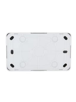 Розетка 2-м ОП Viola с заземл. бел. LEZARD 751-0200-127