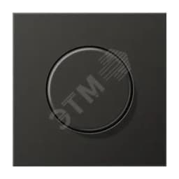 Накладка роторного диммера Серия LS990 Материал- металл Цвет- антрацит