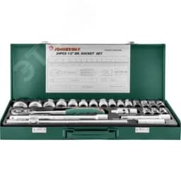 Набор головок торцевых 1/2"DR, 8-34 мм, 24 предмета