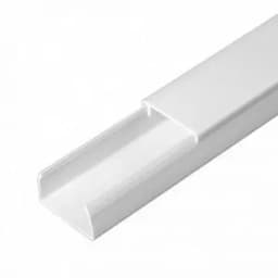 Короб 25х16 (Промрукав) (PR.0625161) Кабель-канал с двойным замком белый (80м/уп)