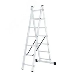 Лестница алюминиевая двухсекционная ЛА 2х7
