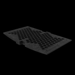 Лежачий полицейский ИДН 900-1 средний элемент РЕЗИНА. Металлокорд. Сотовая структура. ГОСТ Р 52605-2006(ГП) (Яр)