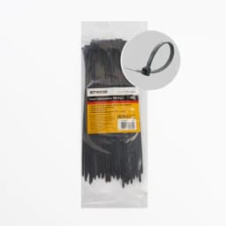 Хомут нейлоновый STEKKER NYCT36200 36x200 мм d пучка max 50 мм нагрузка 18 кг белый упаковка 100 шт 32778