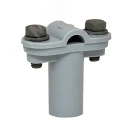 Держатель фасадный пластиковый скручиваемый EKF